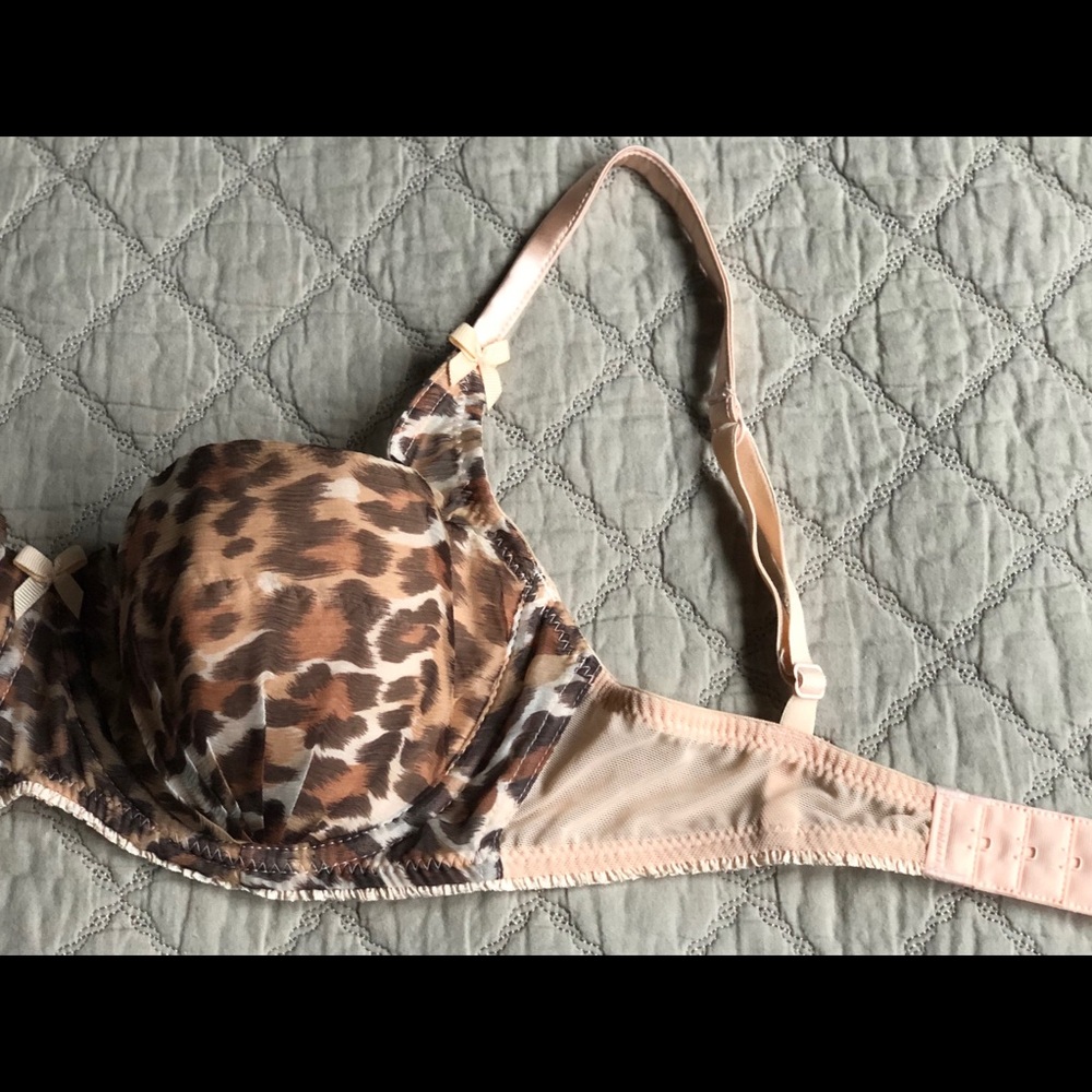 NWT Mimi Holliday L’Amour Leopard Print Bra 32DD - Picture 7 of 8